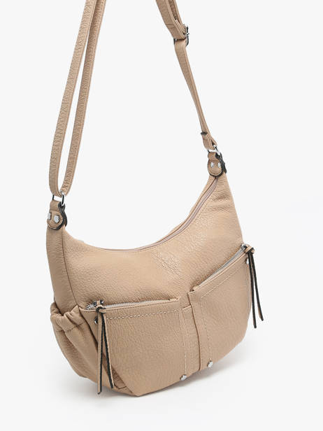 Crossbody Bag Pocket Miniprix Beige pocket 19204 other view 2