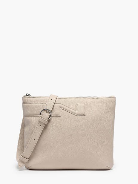 Sac Bandoulière Napoli Cuir Nathan baume Beige n city 2