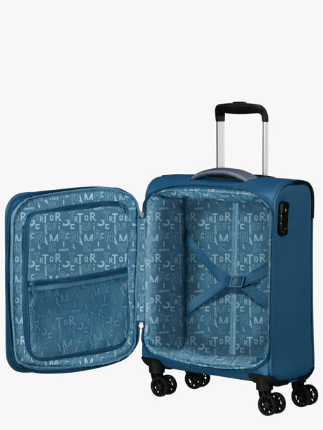 Cabin Luggage American tourister Blue pulsonic 146516 other view 4