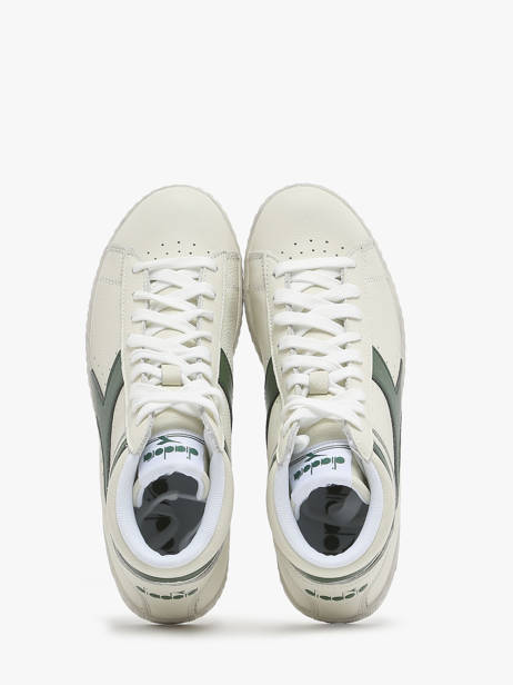 Sneakers En Cuir Diadora Vert unisex 178300 vue secondaire 3