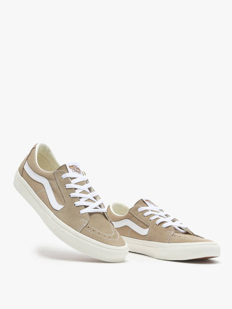 Sneakers In Leather Vans Beige unisex BVX4MG1 other view 2