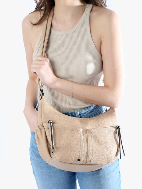 Crossbody Bag Pocket Miniprix Beige pocket 19204 other view 1