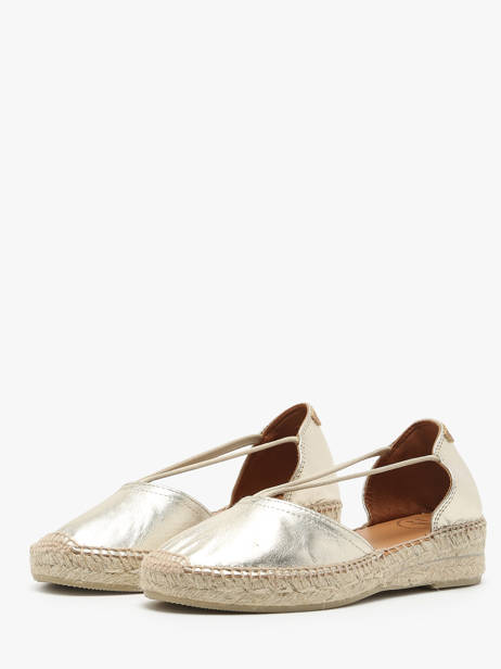 Espadrilles In Leather Toni pons Gold women P other view 4