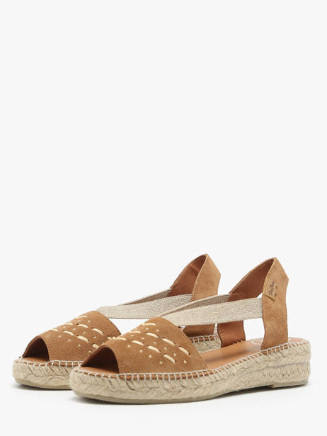 Espadrilles In Leather Toni pons Brown women EDITH other view 4