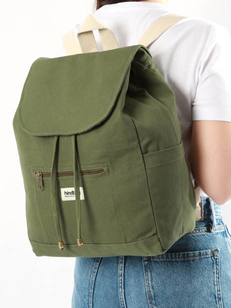 Backpack Hindbag Green best seller ELIOT other view 1