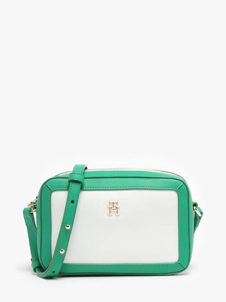 Sac Bandoulière Th Essential Polyester Recyclé Tommy hilfiger Vert th essential AW16428