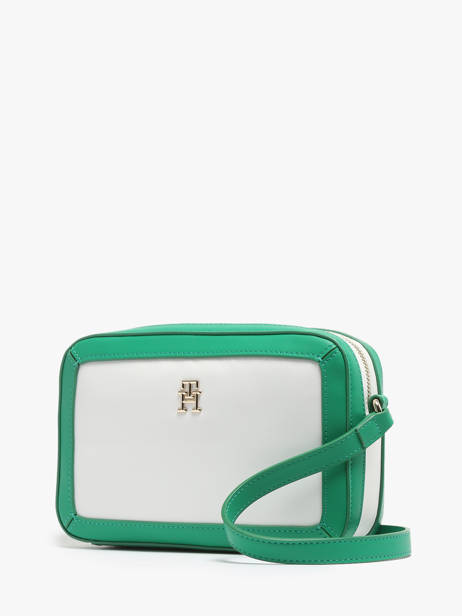 Sac Bandoulière Th Essential Polyester Recyclé Tommy hilfiger Vert th essential AW16428 vue secondaire 2