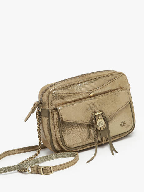 Shoulder Bag Vintage Leather Mila louise Gold vintage 3327LZ other view 1