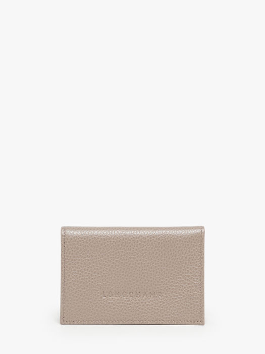 Longchamp Le foulonné Bill case / card case Beige