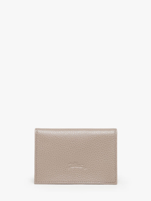 Longchamp Le foulonné Bill case / card case Beige