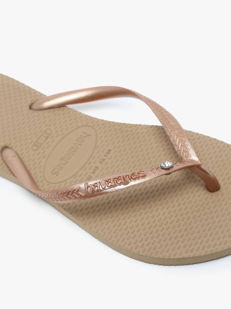 Flip Flops Havaianas Beige women 41455651 other view 1