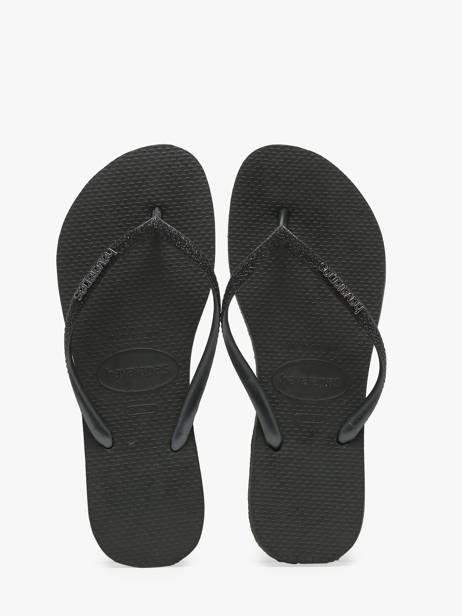 Tongs Slim Glitter Ii Havaianas Noir women 4146975F