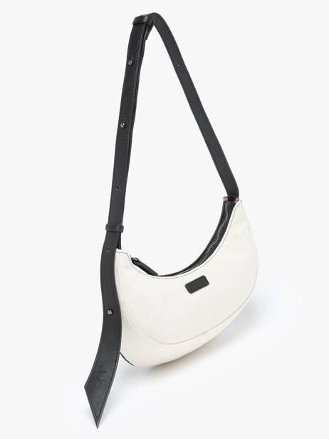 Small Shoulder Bag Sosoomao Cotton And Leather Etrier Black sosoomao coton ECSC057S other view 2