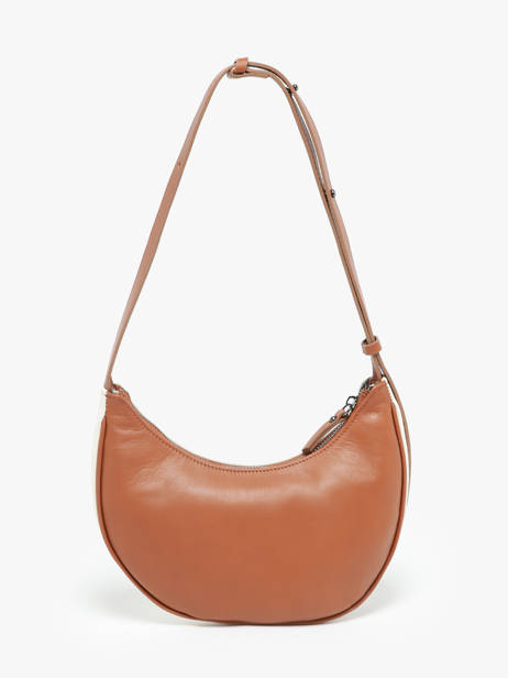 Small Shoulder Bag Sosoomao Cotton And Leather Etrier Brown sosoomao coton ECSC057S other view 4