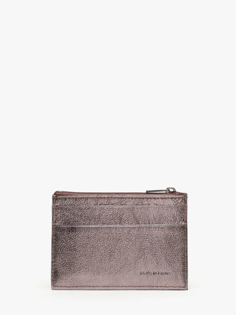 Porte-cartes Etincelle Irisée Cuir Etrier Argent etincelle irisee EETI5004 vue secondaire 2