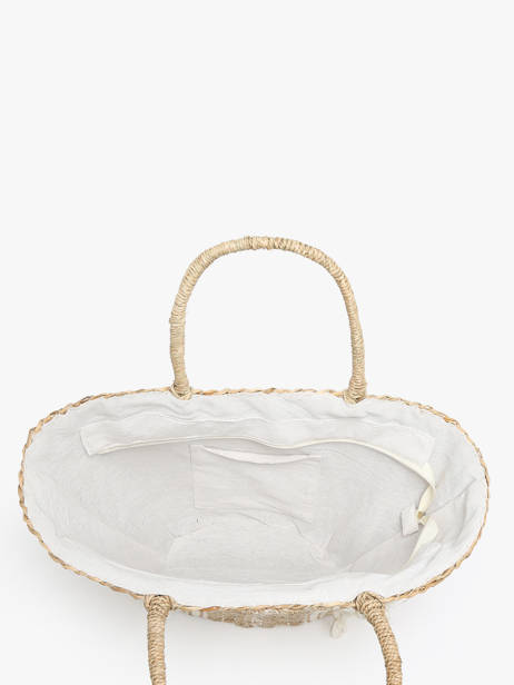 Shoulder Bag Straw Straw Miniprix Beige straw B471 other view 2