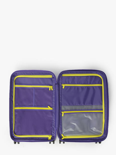 Valise Cabine 55x35x20-25cm Elite Violet pure bright E2121B vue secondaire 3