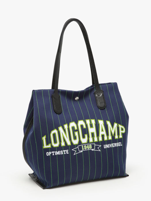 Longchamp Essential université Besaces Bleu