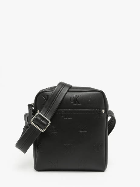 Sac Bandoulière Calvin klein jeans Noir monogram soft K512031