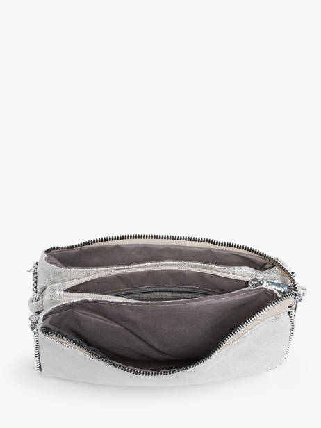 Sac BandouliÃ¨re Perle Miniprix Blanc perle KJ62015 vue secondaire 2