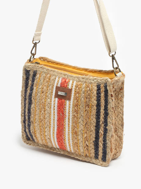 Shoulder Bag Comino Burlap Les tropeziennes Multicolor comino TZ02 other view 2