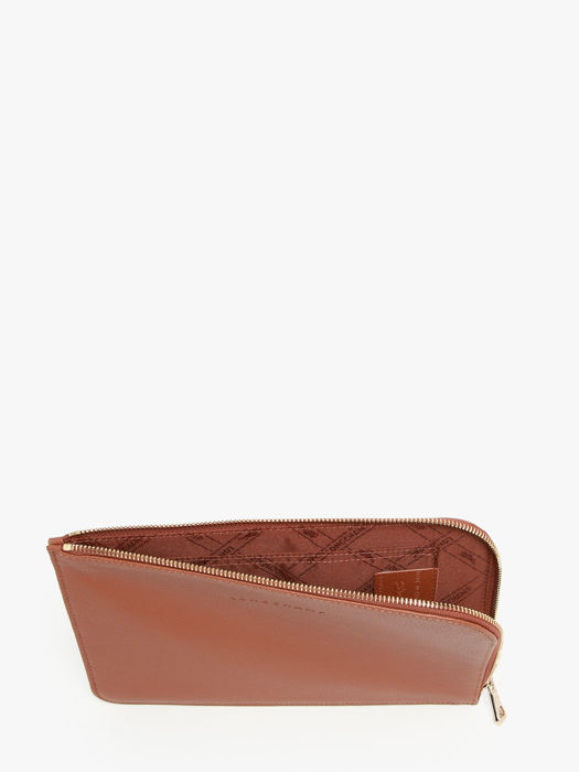 Longchamp Le foulonné Clutches Brown