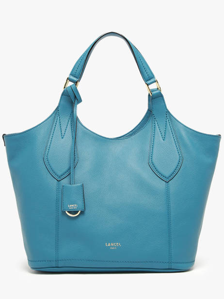 Shoulder Bag Alphonse Leather Lancel Blue alphonse A13235