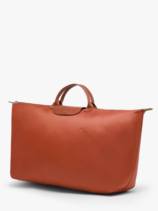 Longchamp Le pliage green Travel bag Brown