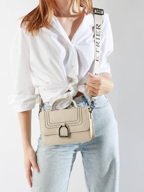 Crossbody Bag Altesse Surpique Leather Etrier Beige altesse surpique EALS048S other view 1