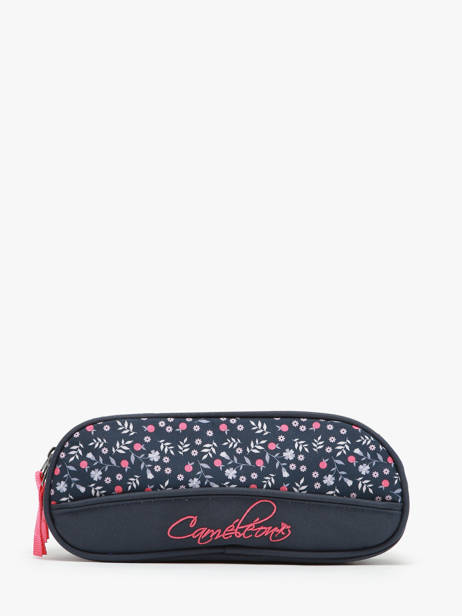 Pencil Case For Kids 2 Compartments Cameleon Pink actual TROU
