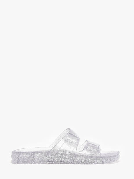 Flip Flops Anjo Glitter Cacatoes Gray women ANJOGLIT