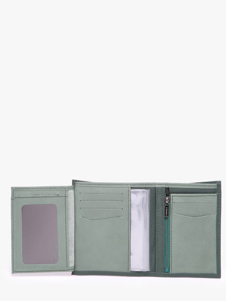 Wallet With Coin Purse Cadence Leather Etrier Green cadence ECAD5143 other view 2