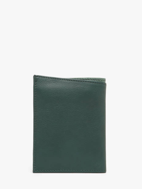 Wallet With Coin Purse Cadence Leather Etrier Green cadence ECAD5143 other view 3