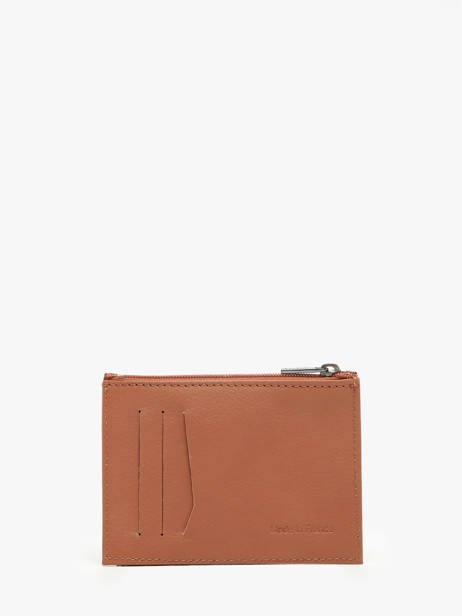 Card Holder With Coin Purse Cadence Leather Etrier Brown cadence ECAD5012 other view 2