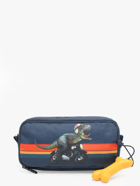 Trousse 3 Compartiments Rowan 2.0 Stones and bones Bleu boys B