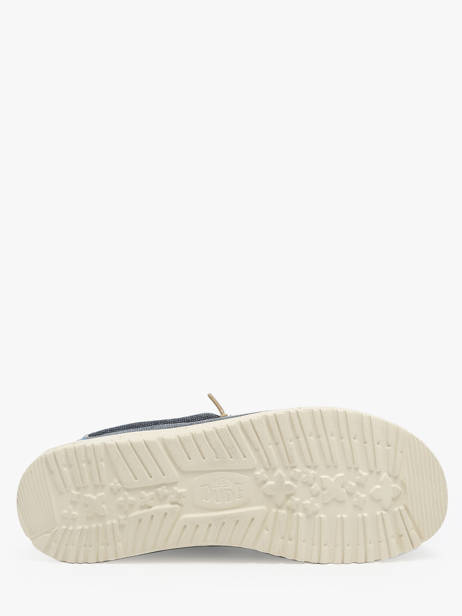 Moccasins Wally Coastline Jute Hey dude Blue men 40952 other view 3