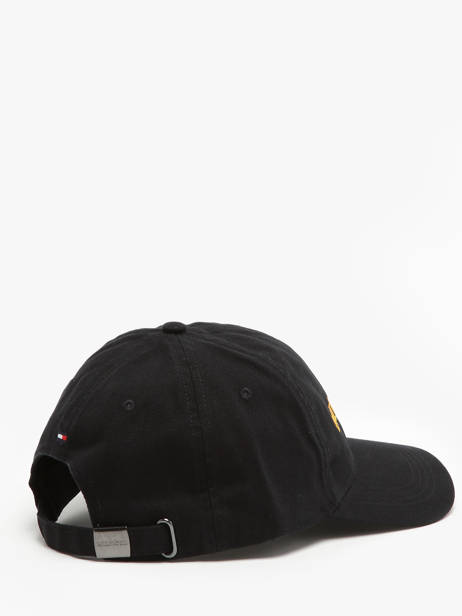 Casquette Tommy hilfiger Noir th monotype AM12537 vue secondaire 2