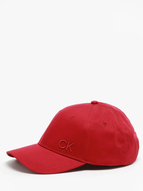 Cap Calvin klein jeans Red ck cotton K612000 other view 1