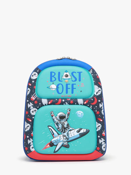 Mini Backpack Miniprix Blue animal 88