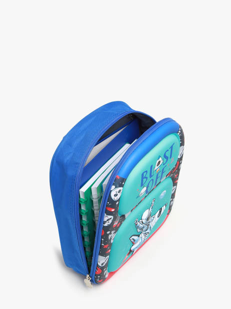 Mini Backpack Miniprix Blue animal 88 other view 3