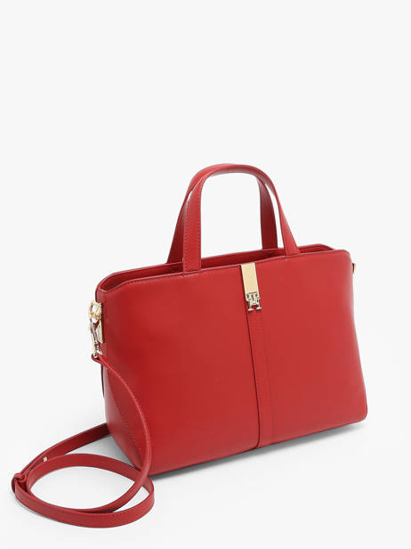 Sac Bandoulière Th Heritage Tote Tommy hilfiger Rouge th heritage tote AW16318 vue secondaire 2