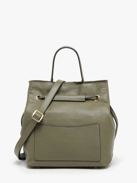 Sac Bourse M Tradition Cuir Etrier Vert tradition ETRA004M vue secondaire 4