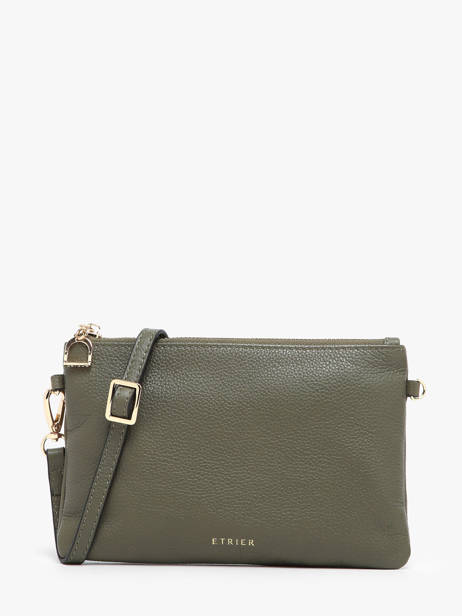 Crossbody Bag Tradition Cuir Etrier Green tradition ETRA0141