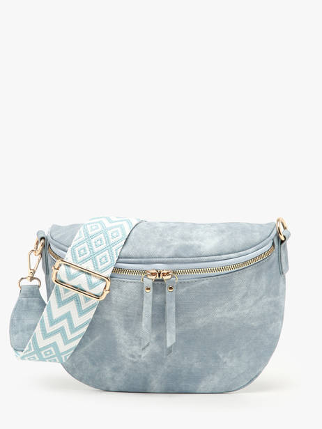 Sac Banane Miniprix Bleu sangle 4