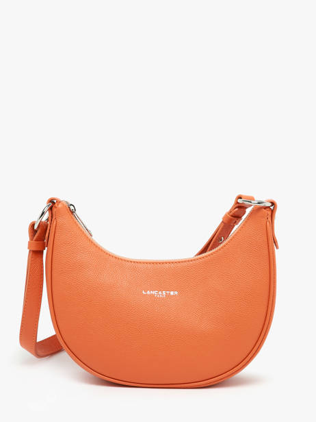 Sac Bandoulière Firenze Cuir Lancaster Orange firenze 7