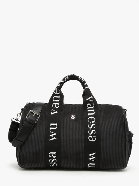 Sac Porté épaule Velours Vanessa wu Noir velours MA0085