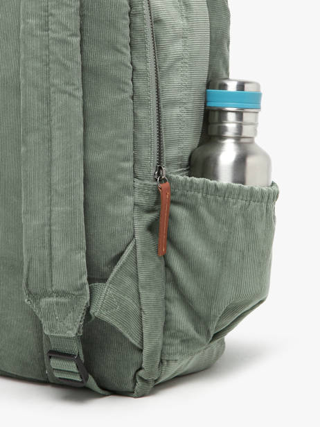 Sac à Dos 2 Compartiments Basilic pepper Vert delhi BDEH02 vue secondaire 2