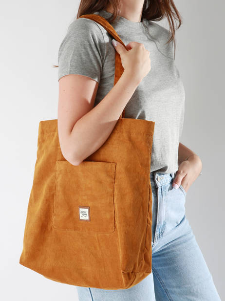 A4 Size Shoulder Bag Basilic pepper Brown delhi BDEH03 other view 1