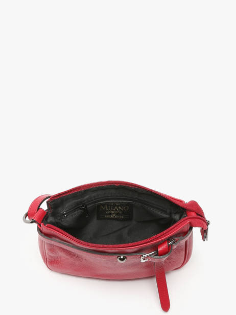 Sac Bandoulière Caviar Cuir Milano Rouge caviar G1421N vue secondaire 3