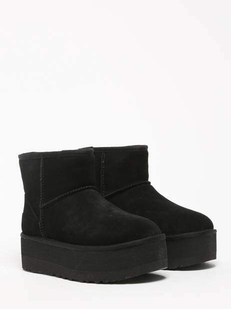 Boots En Cuir Ugg Noir men 1134991 vue secondaire 2